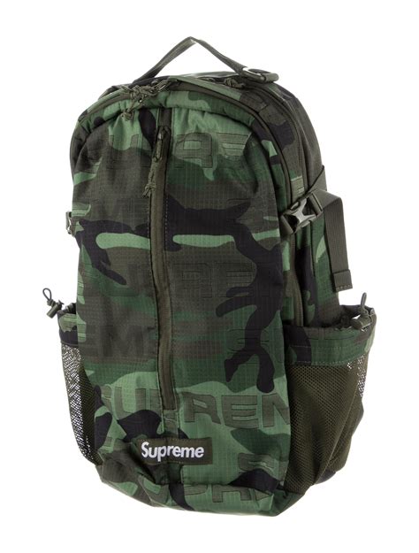 supreme lv backpack camo|supreme woodland backpack.